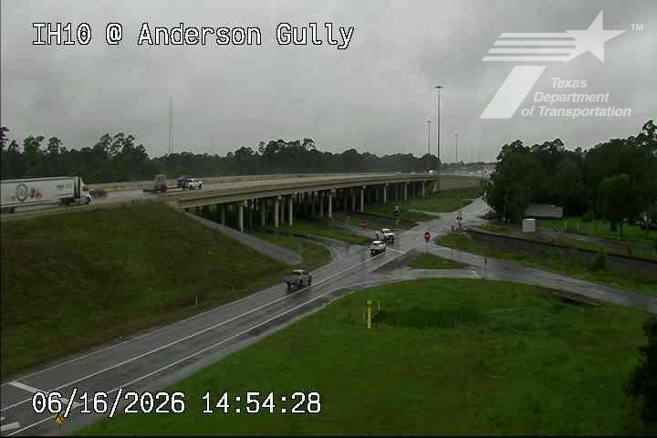 Live snapshot from BMT - IH-10 @ Anderson Gully