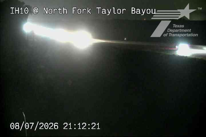 Live snapshot from BMT - IH-10 @ North Fork Taylor Bayou
