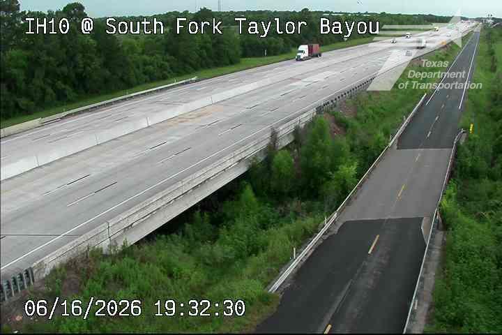 Live snapshot from BMT - IH-10 @ South Fork Taylor Bayou