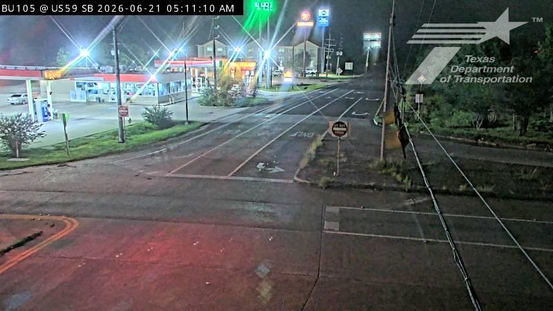 Live snapshot from BU105 @ US59 SB - Cleveland