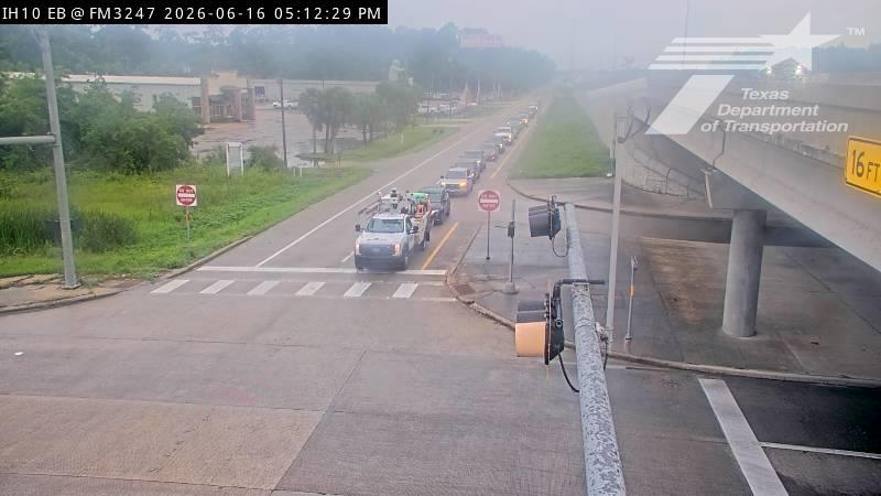 Live snapshot from IH10 @ FM3247 (Diamond) EB - Orange