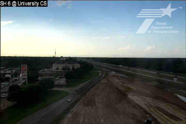 Live snapshot from SH6@University Drive