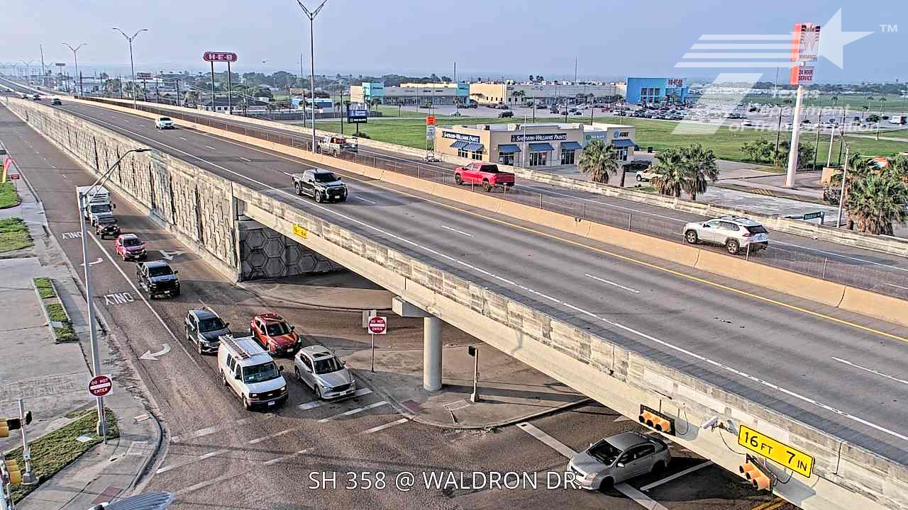 Live snapshot from SH358 @ Waldron Dr.