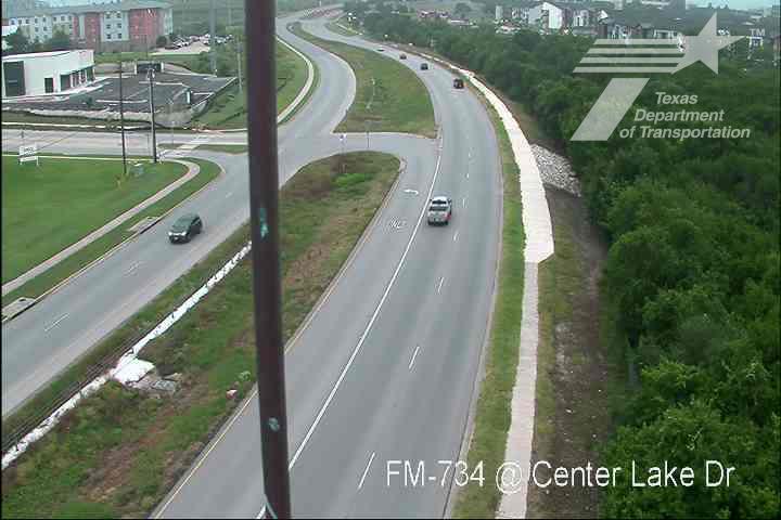 Live snapshot from FM-734 @ Center Lake Dr