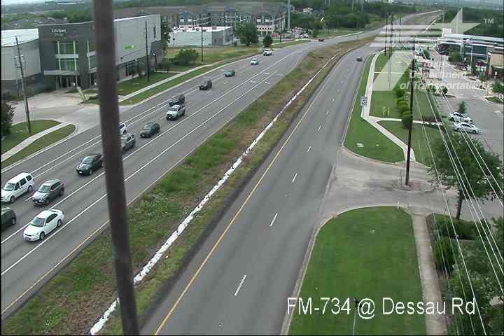 Live snapshot from FM-734 @ Dessau Rd
