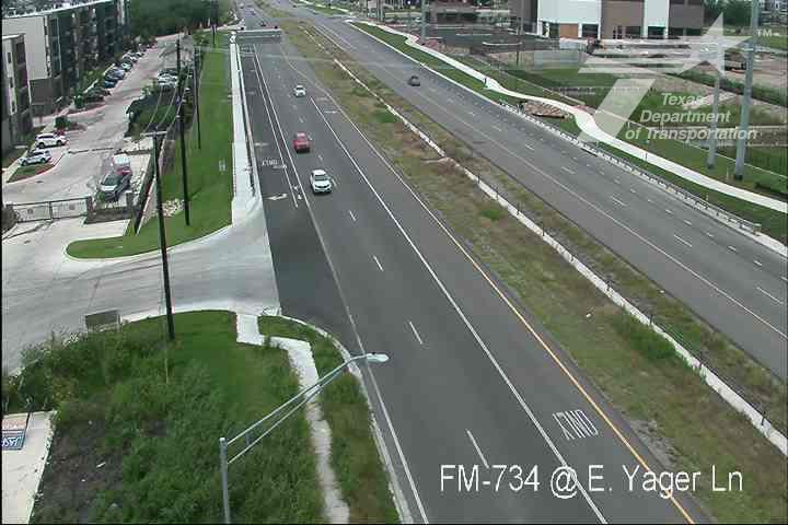 Live snapshot from FM-734 @ E Yager Ln