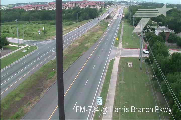 Live snapshot from FM-734 @ Harris Branch Pkwy