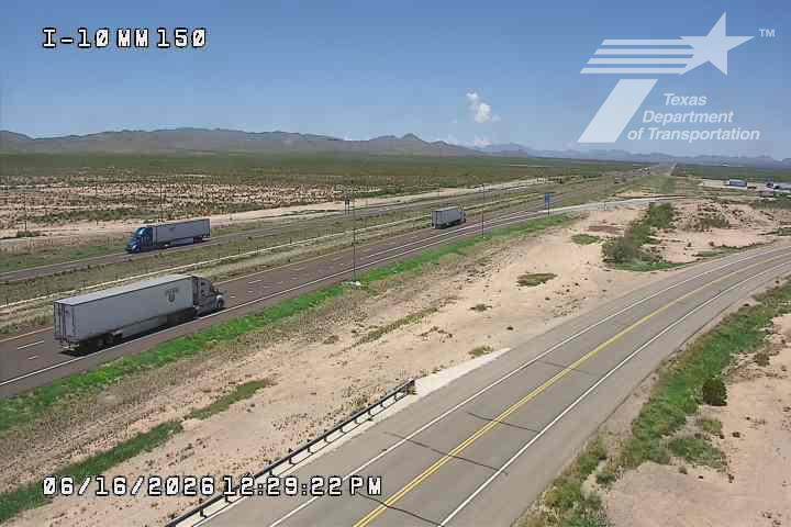 Live snapshot from I-10 @ MM 150