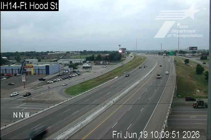 Live snapshot from I14@Ft Hood St - Killeen
