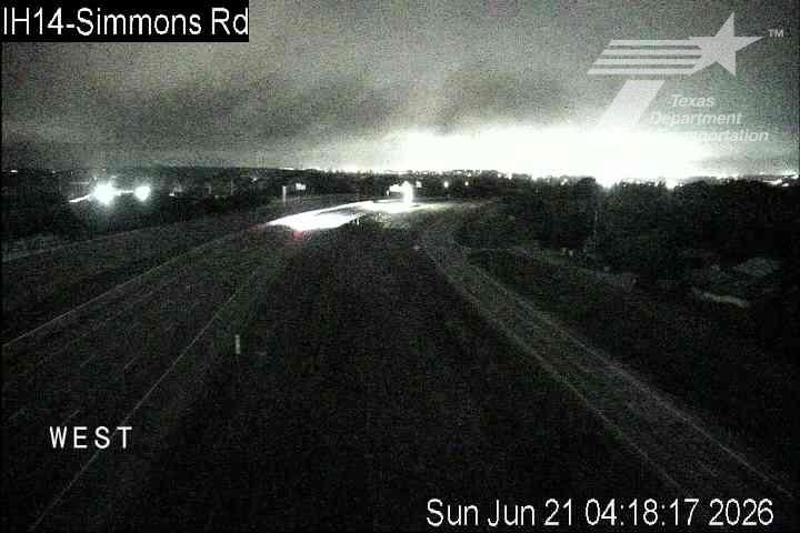 Live snapshot from I14@Simmons Rd - Belton