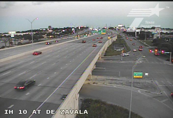 Live snapshot from IH 10 at De Zavala