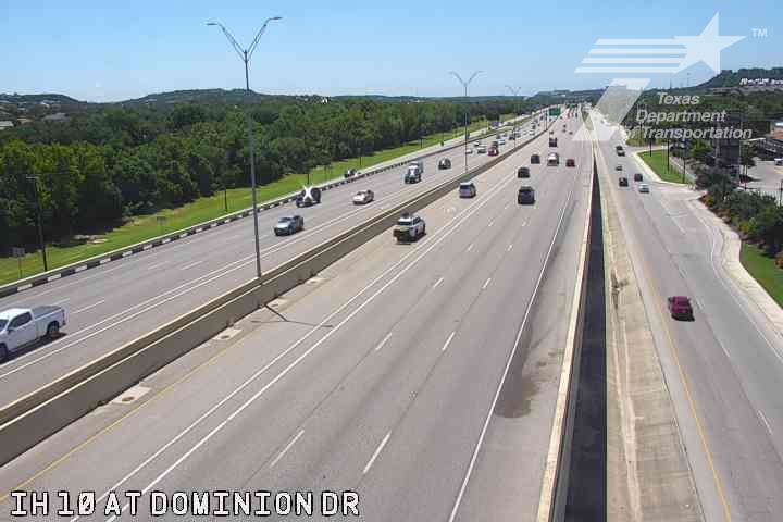 Live snapshot from IH 10 at Dominion Dr