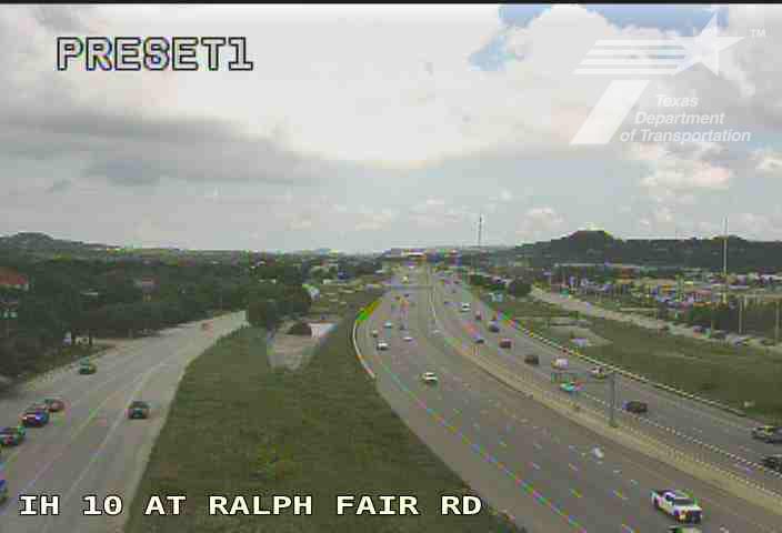 Live snapshot from IH 10 at Ralph Fair Rd