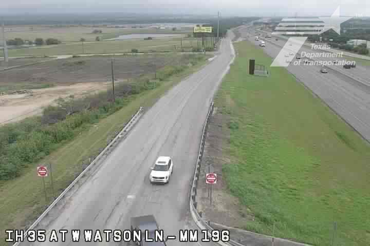 Live snapshot from IH 35 at W Watson Ln (MM 196)
