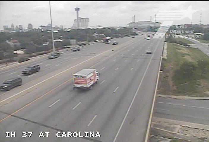 Live snapshot from IH 37 at Carolina