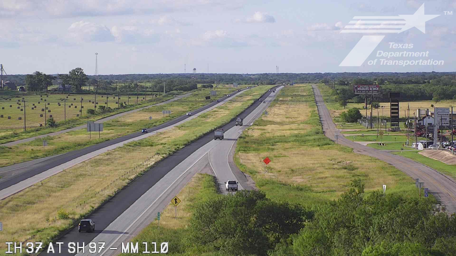Live snapshot from IH 37 at SH 97 (MM 110)