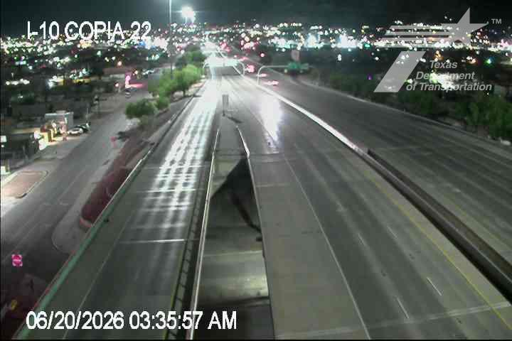 Live snapshot from IH-10 @ Copia