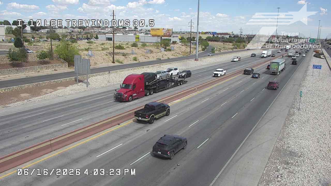 Live snapshot from IH-10 @ Lee Trevino DMS
