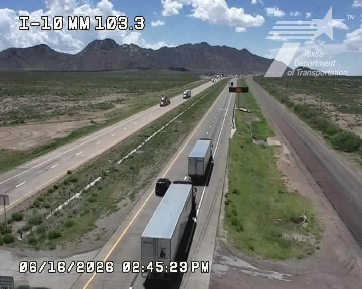 Live snapshot from IH-10 @ MM 103.3