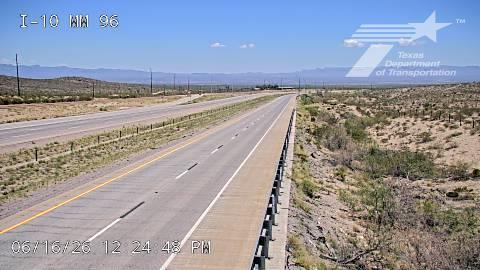 Live snapshot from IH-10 @ MM 96