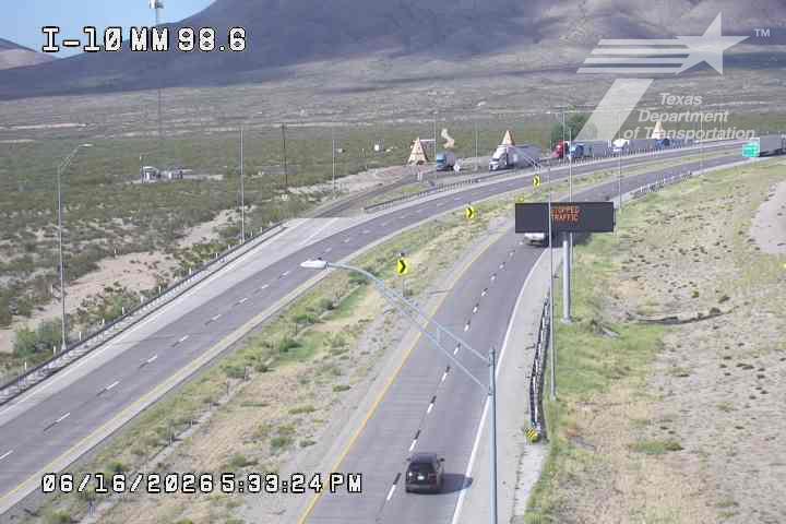 Live snapshot from IH-10 @ MM 98.6