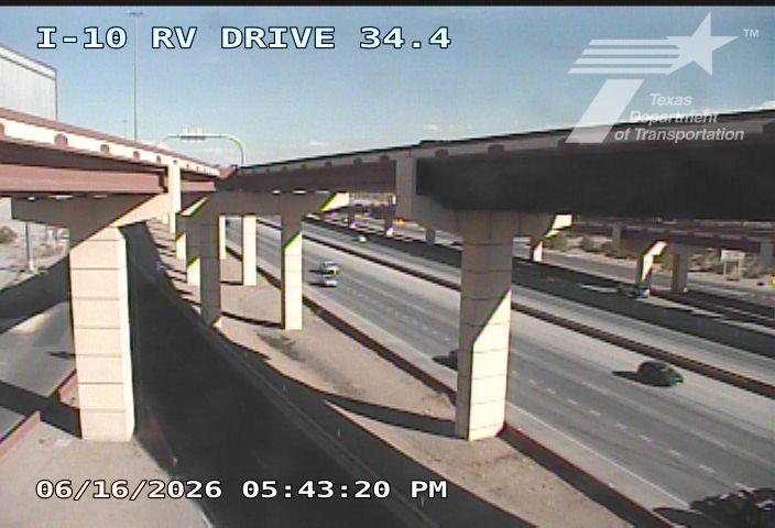 Live snapshot from IH-10 @ RV Drive