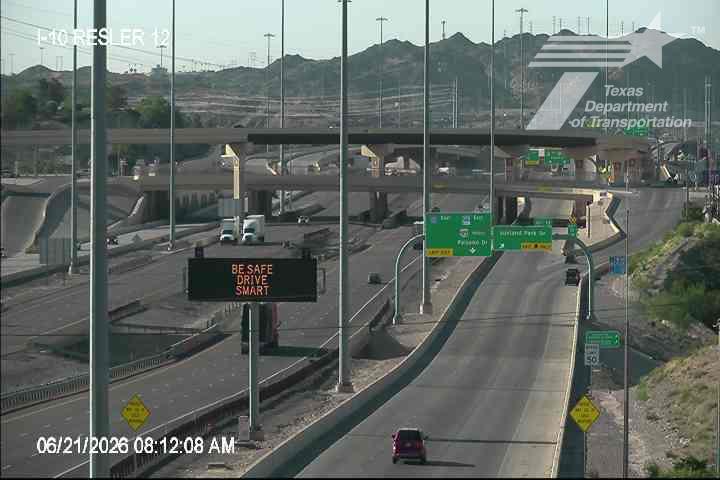 Live snapshot from IH-10 @ Resler