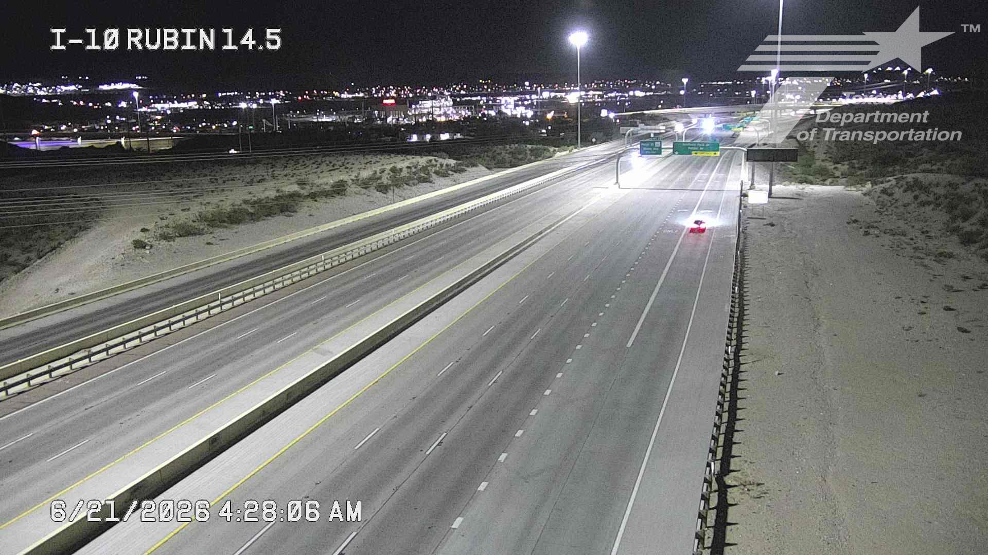 Live snapshot from IH-10 @ Rubin