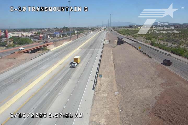 Live snapshot from IH-10 @ TransMountain