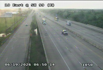 Live snapshot from IH-10 East @ SH 99 (E)