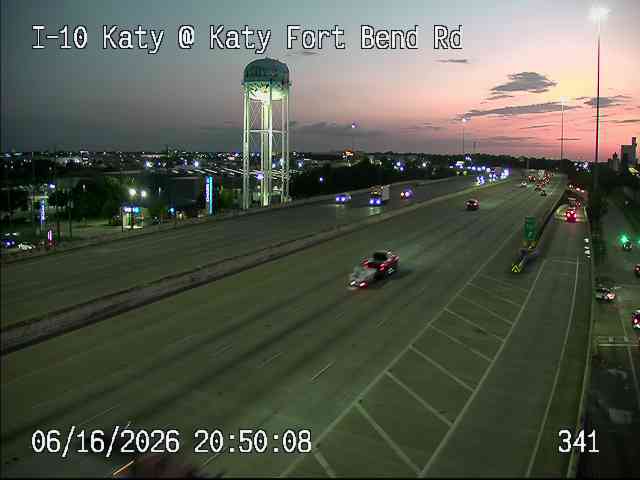 Live snapshot from IH-10 Katy @ Katy Fort Bend Rd.