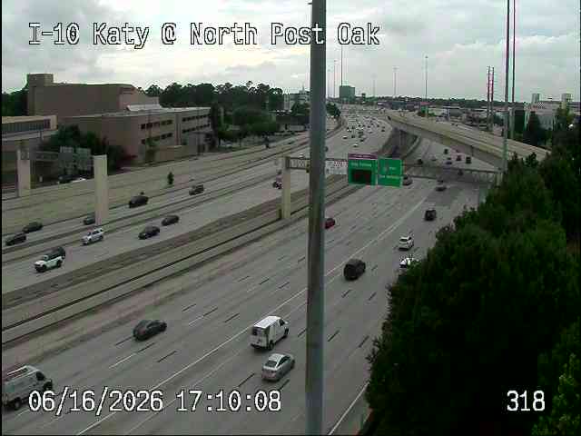 Live snapshot from IH-10 Katy @ North Post Oak