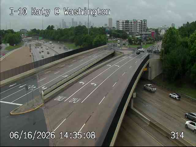 Live snapshot from IH-10 Katy @ Washington