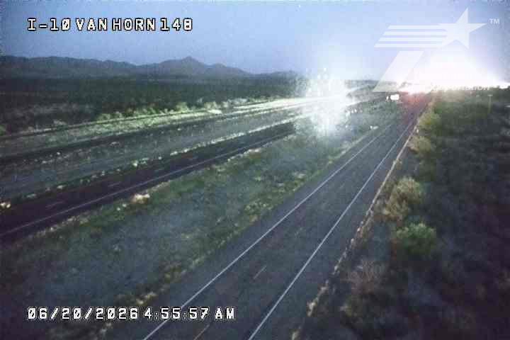Live snapshot from IH-10 Van Horn MM 148