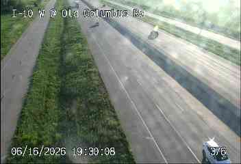 Live snapshot from IH-10 West @ Old Columbus Rd