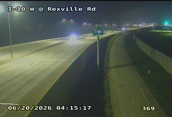 Live snapshot from IH-10 West @ Rexville Rd.