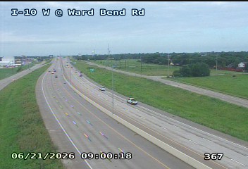 Live snapshot from IH-10 West @ Ward Bend Rd.