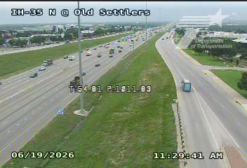Live snapshot from IH-35 @ Old Settlers Blvd