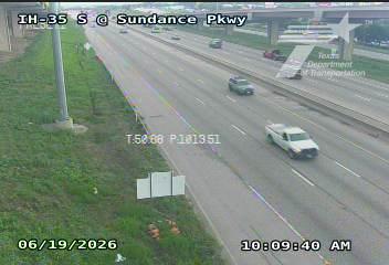 Live snapshot from IH-35 @ Sundance Pkwy