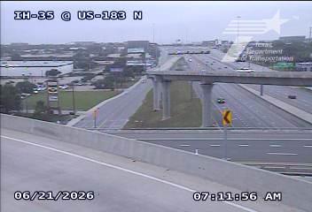 Live snapshot from IH-35 @ US-183 N