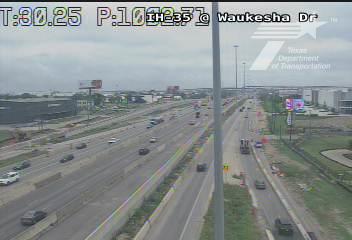 Live snapshot from IH-35 @ Waukesha Dr