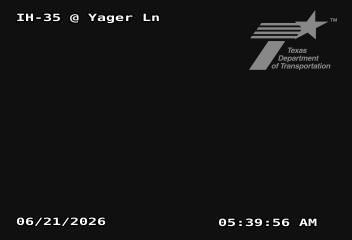 Live snapshot from IH-35 @ Yager Ln