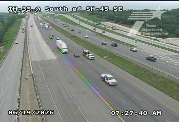 Live snapshot from IH-35 South of SH-45