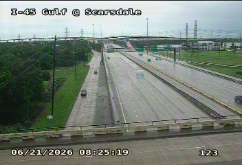 Live snapshot from IH-45 Gulf @ Scarsdale