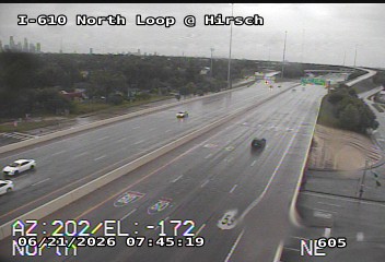 Live snapshot from IH-610 North Loop @ Hirsch