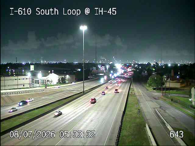 Live snapshot from IH-610 South Loop @ IH-45