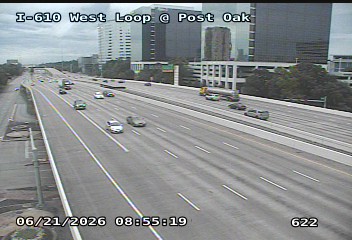 Live snapshot from IH-610 West Loop @ Post Oak