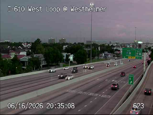 Live snapshot from IH-610 West Loop @ Westheimer
