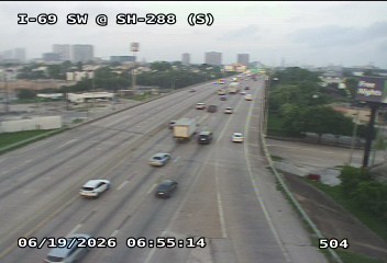 Live snapshot from IH-69 Southwest @ SH 288 (S)