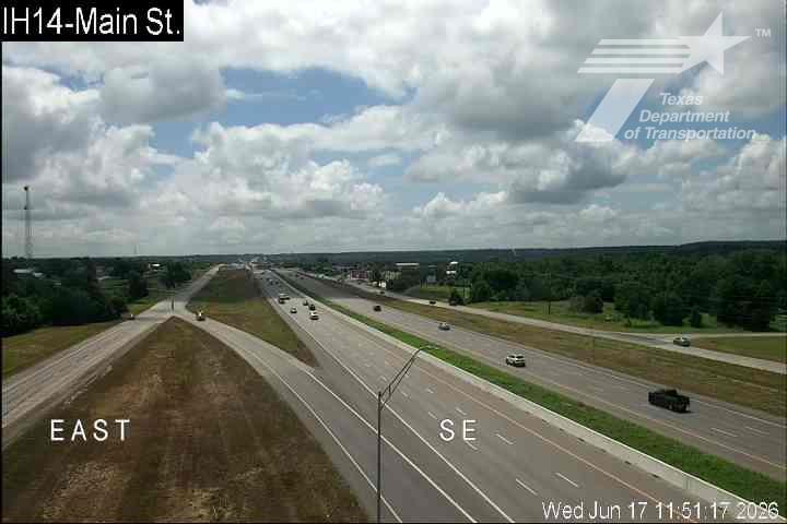 Live snapshot from IH14 @ Main St. - Nolanville